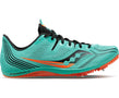 saucony Grey Women's Endorphin 3 Track Spike - Cool Mint/Black