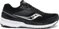 saucony grey Men's Echelon 8 - Black/White (S20574-40) Lateral Side