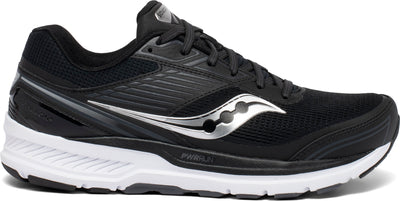 saucony constituci Men's Echelon 8 - Black/White (S20574-40) Lateral Side