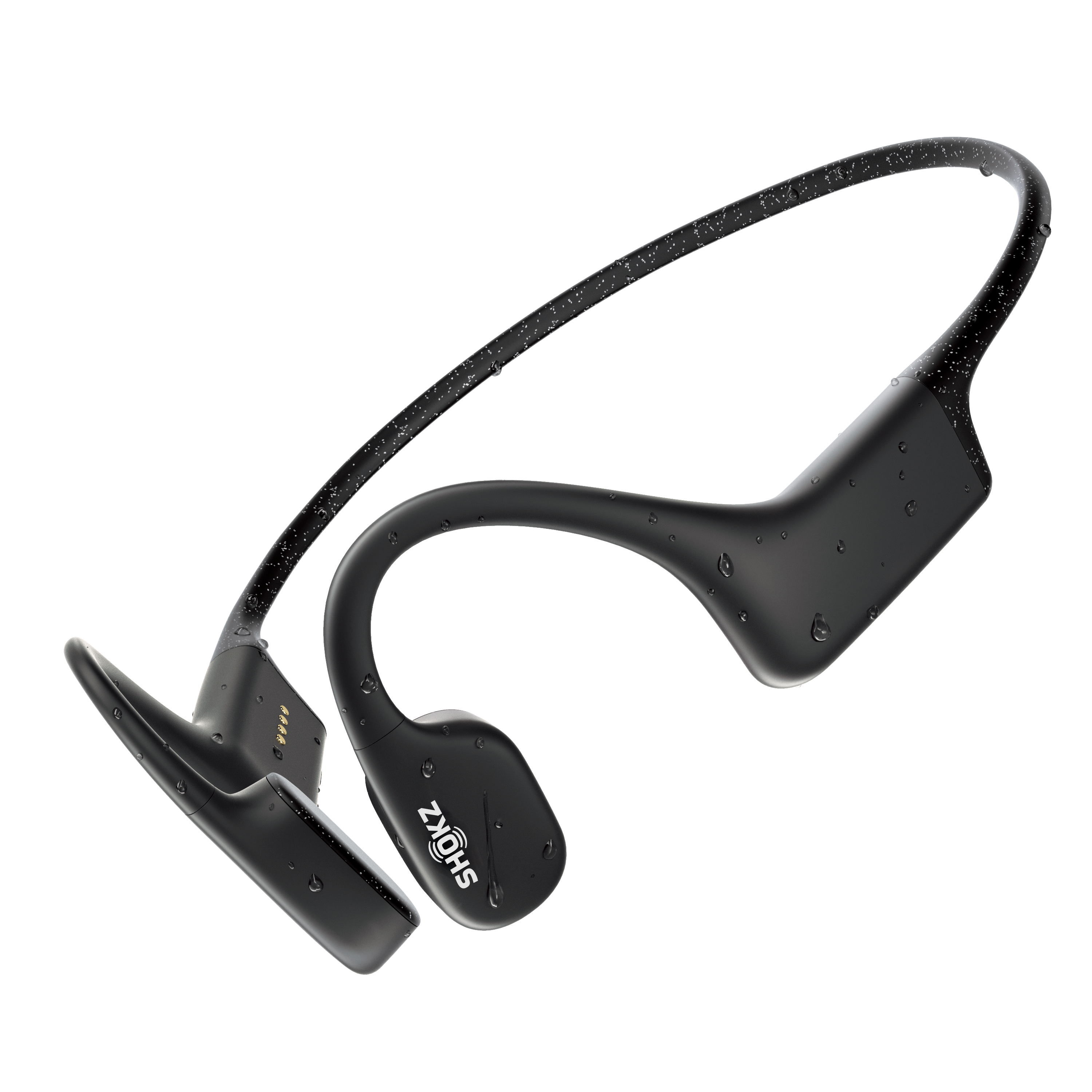 Shokz OpenSwim MP3 Headphones- Black (S700-ST-BK-US)