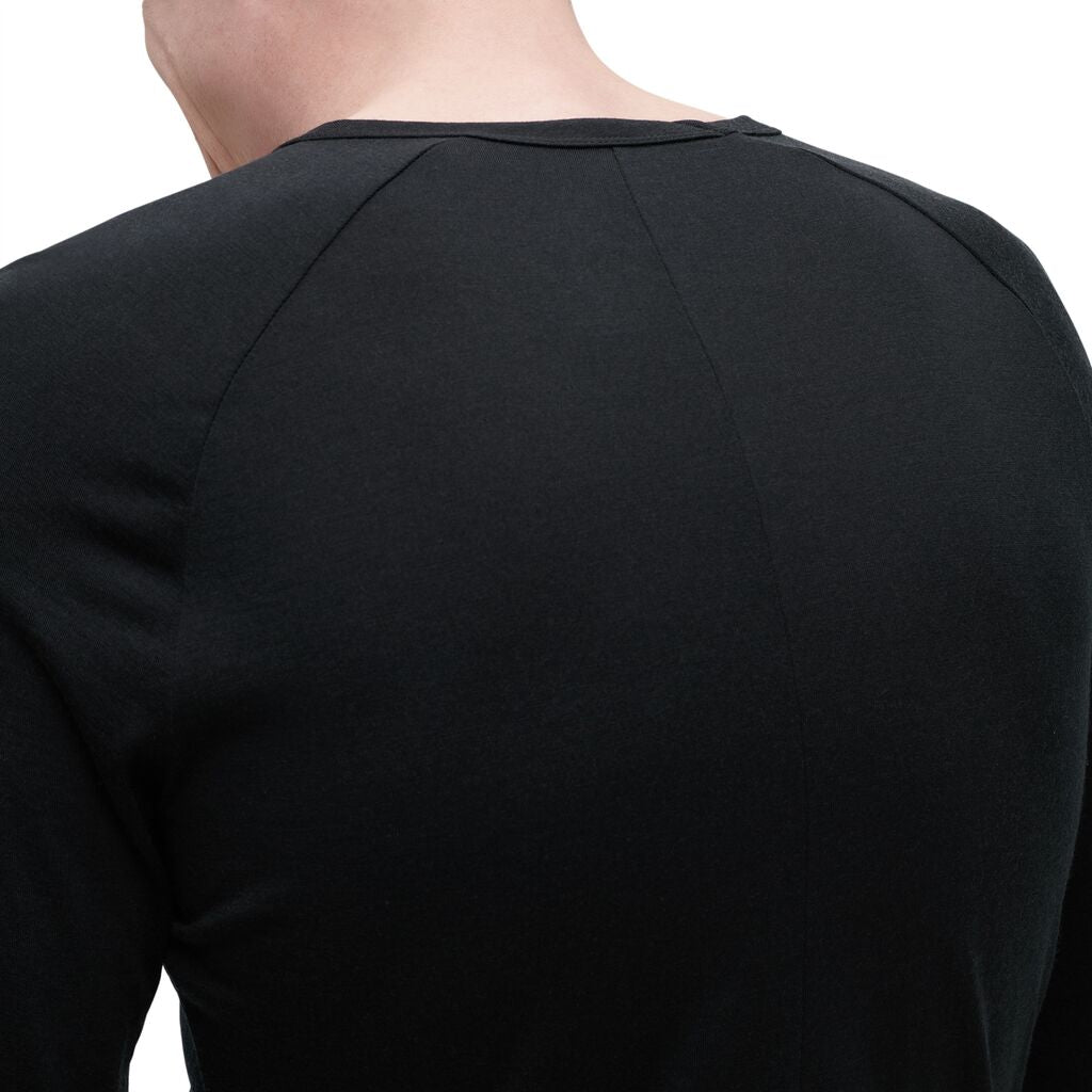 United By Fitness MyoKnit Seamless Long Sleeve Shirt in BLACK