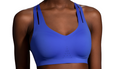 Brooks Women's Dare Strappy Run Sports Bra - Lapis (350076448)