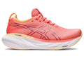 Asics Women's Gel Nimbus 25 Papaya/Dusty Purple lateral side