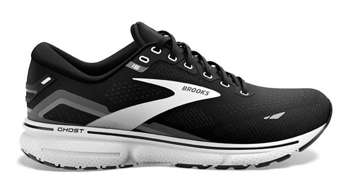 Brooks Ghost 15 Men's Waterproof Running Shoe in Black/Nightlife, Ebon –  Gimres Shoes