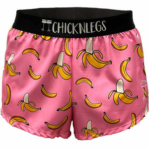 ChicknLegs Men's 2 Inch Pink Bananas Shorts front