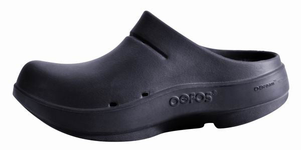 Oofos Unisex OOcloog - Black (1200-BLK) – Marathon Sports