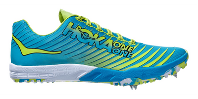 HOKA Men's Evo XC Spike - Cyan/Citrus