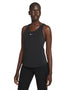 Nike Women's Dri Fit One Luxe Tank - Black