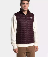 north face men's thermoball vest