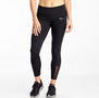 Saucony Women's Fortify 7/8 Tight - Black