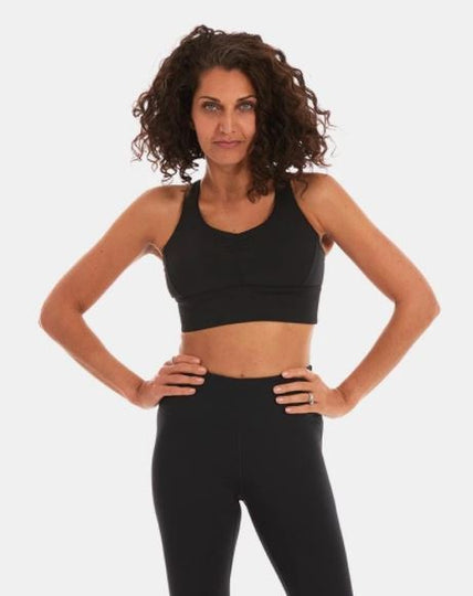 Nike Black Sports Bra  Double Lined with Removable Padding