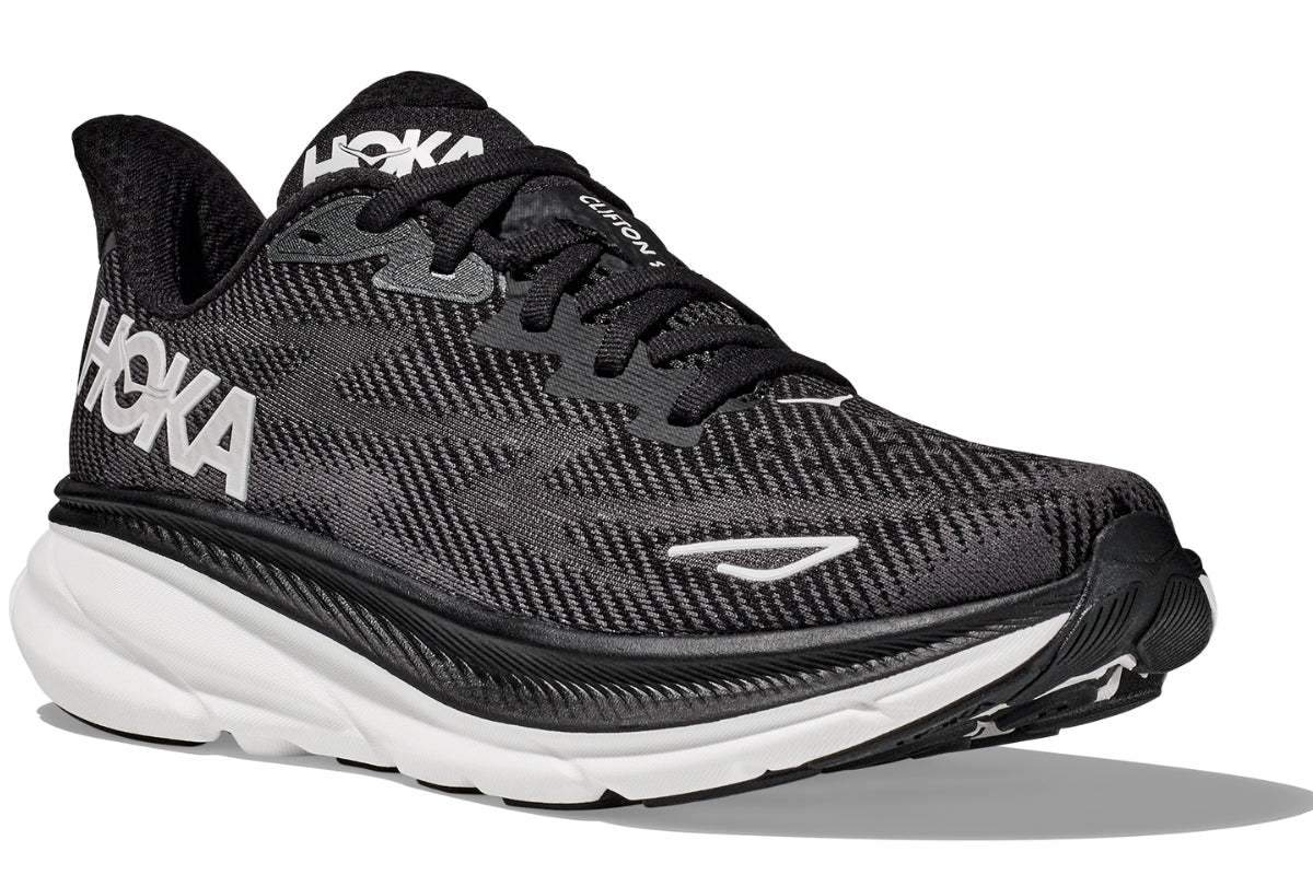 Men's HOKA ONE ONE Clifton 9 - Black - Pacers Running Online Store