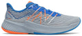 New Balance Men's FuelCell Prism V2 - Light Slate/Laser Blue (MFCPZLG2 D) Lateral Side