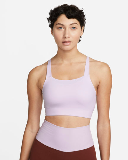 Nike Dri Fit Swoosh Medium Support One Piece Padded Sports Bra XS