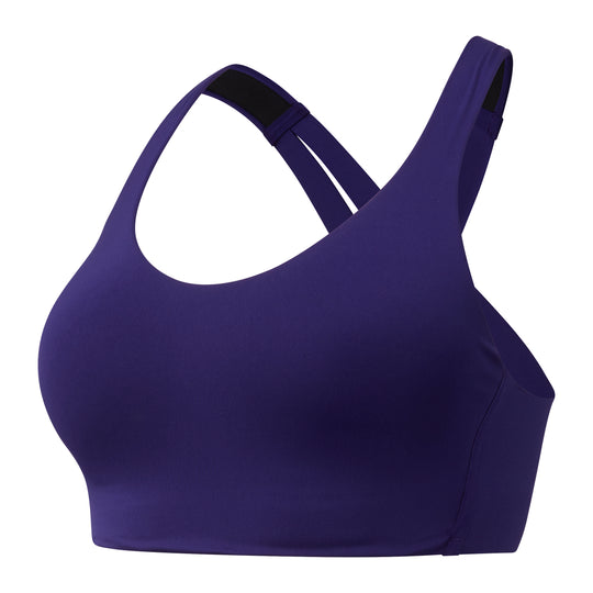 New Balance purple strappy back sports bra