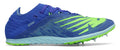 New Balance Women's XC5K V5 - Cobalt/Lime Glo (WXC5KCG5 B) Lateral Side