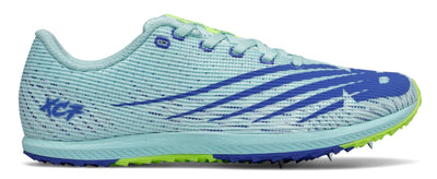 New Balance Women's XC 7 V3 Spike - Glacier/Cobalt (WXCS7YB3 B) Lateral Side