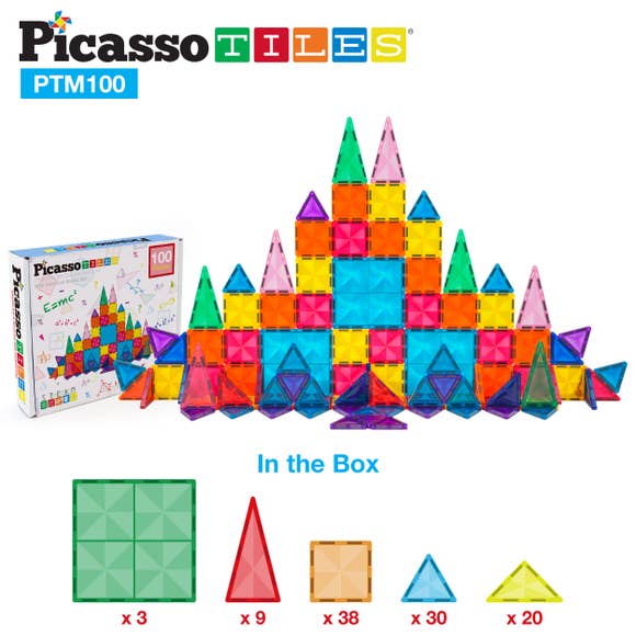 picasso magnetic tiles 100