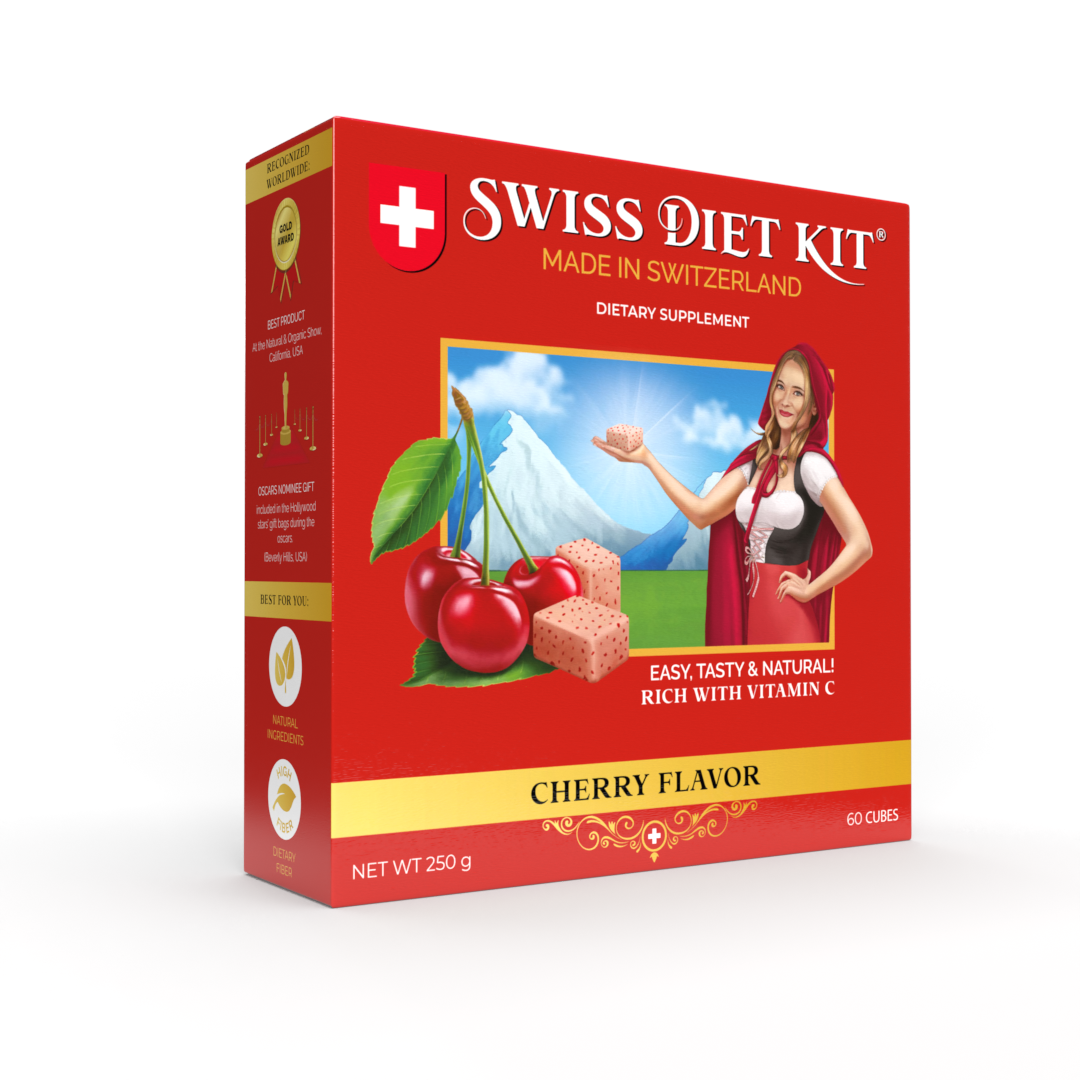 Swiss Diet Kit, Weight Management Dietary Fibers, Strawberry (125
