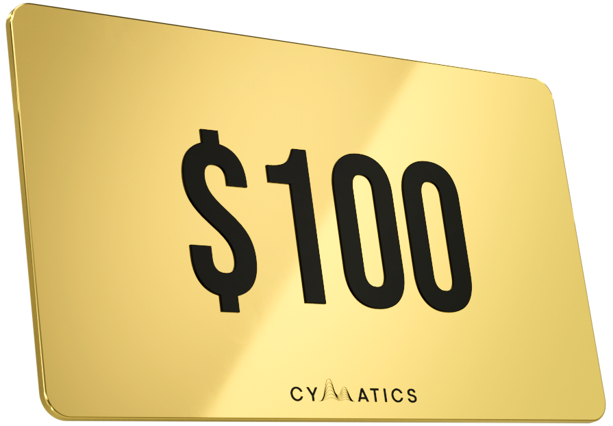 $100 Cymatics Gift Card