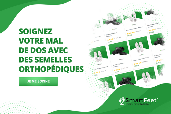 Semelles orthopédiques mal de dos 