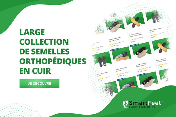 semelles orthopédiques cuir