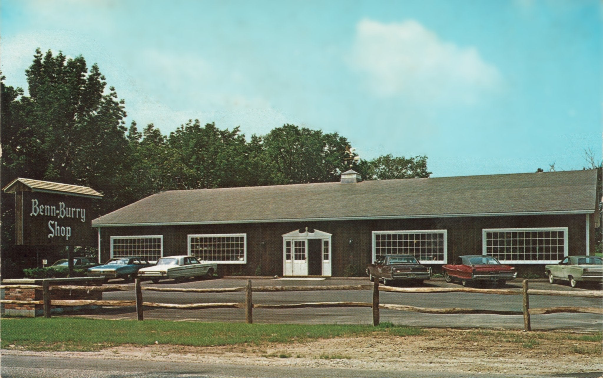 The main Benn~Burry Shop on Historic VT RTE 7A