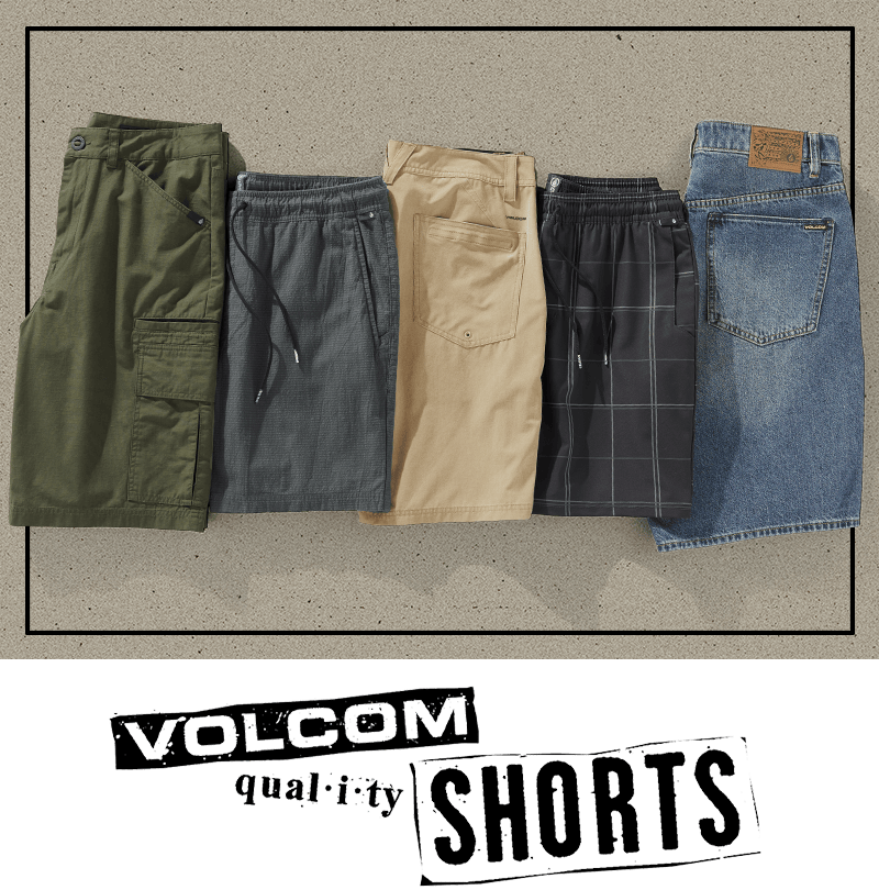 volcom quality shorts
