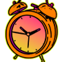 clock cartoon