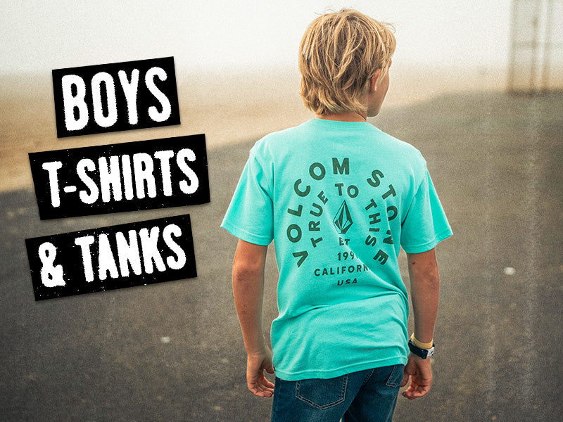 BOYS T-SHIRTS & TANKS