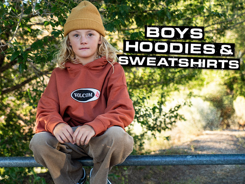 BOYS HOODIES & SWEATSHIRTS