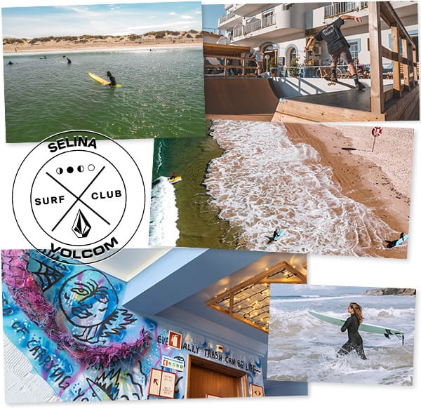 Surf Club photo collage