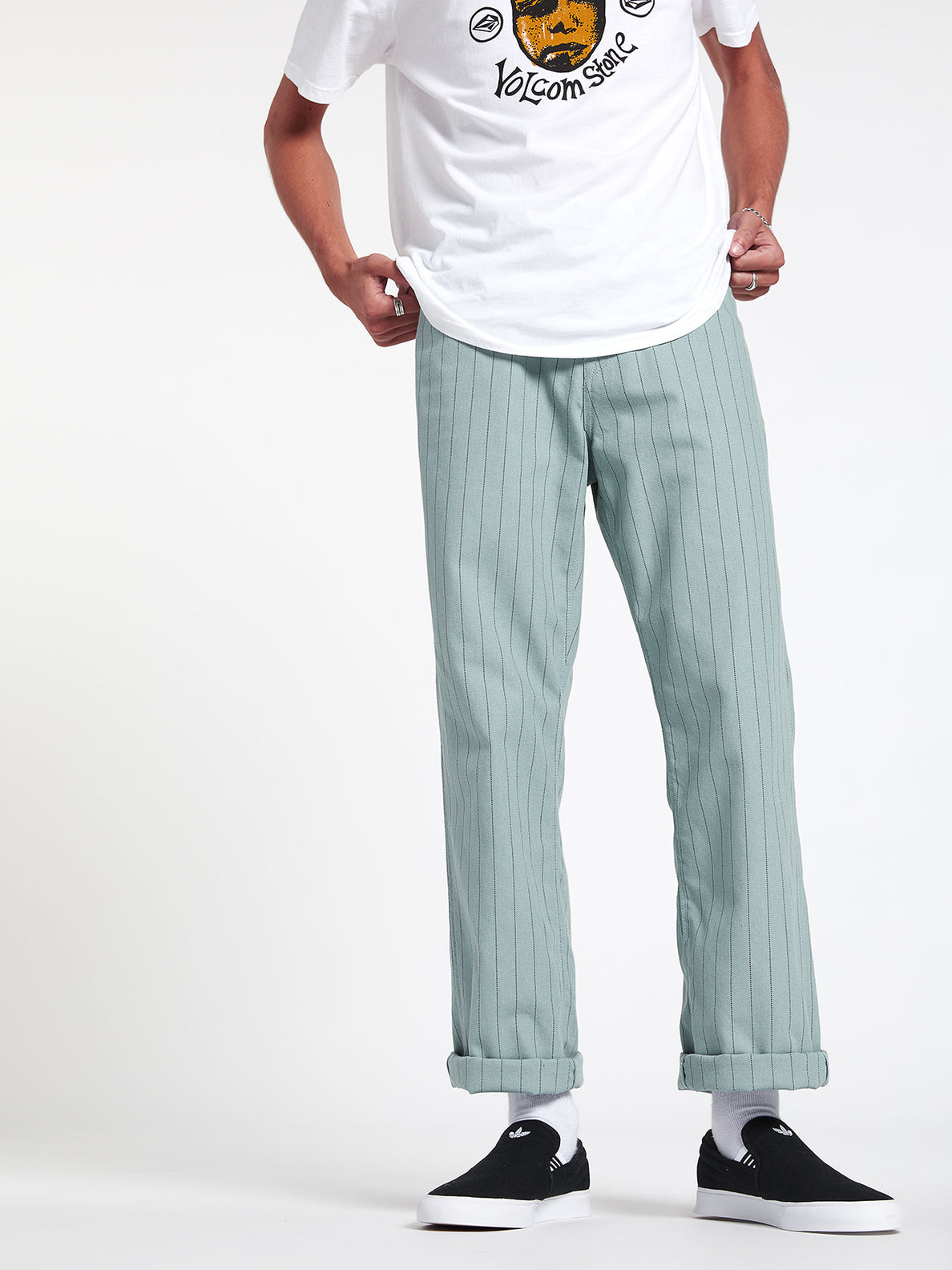 volcom striped pants