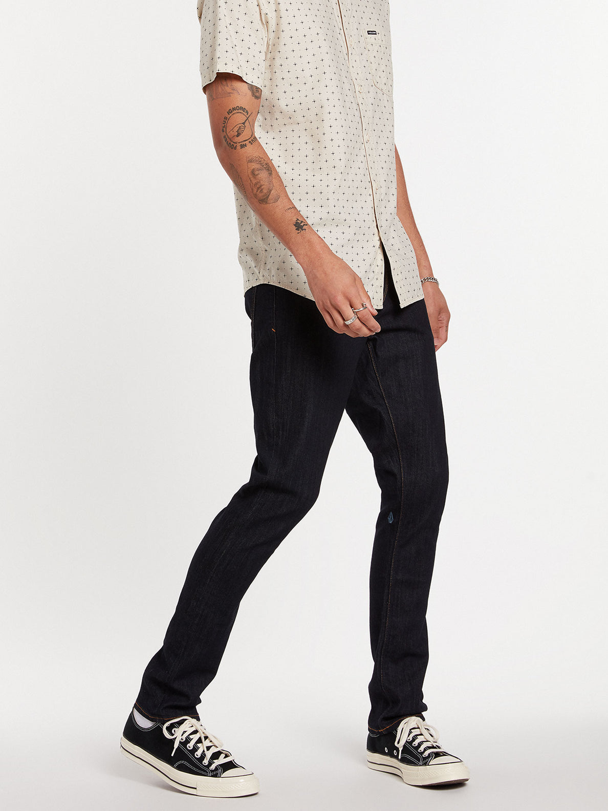 volcom 2x4 skinny fit jeans