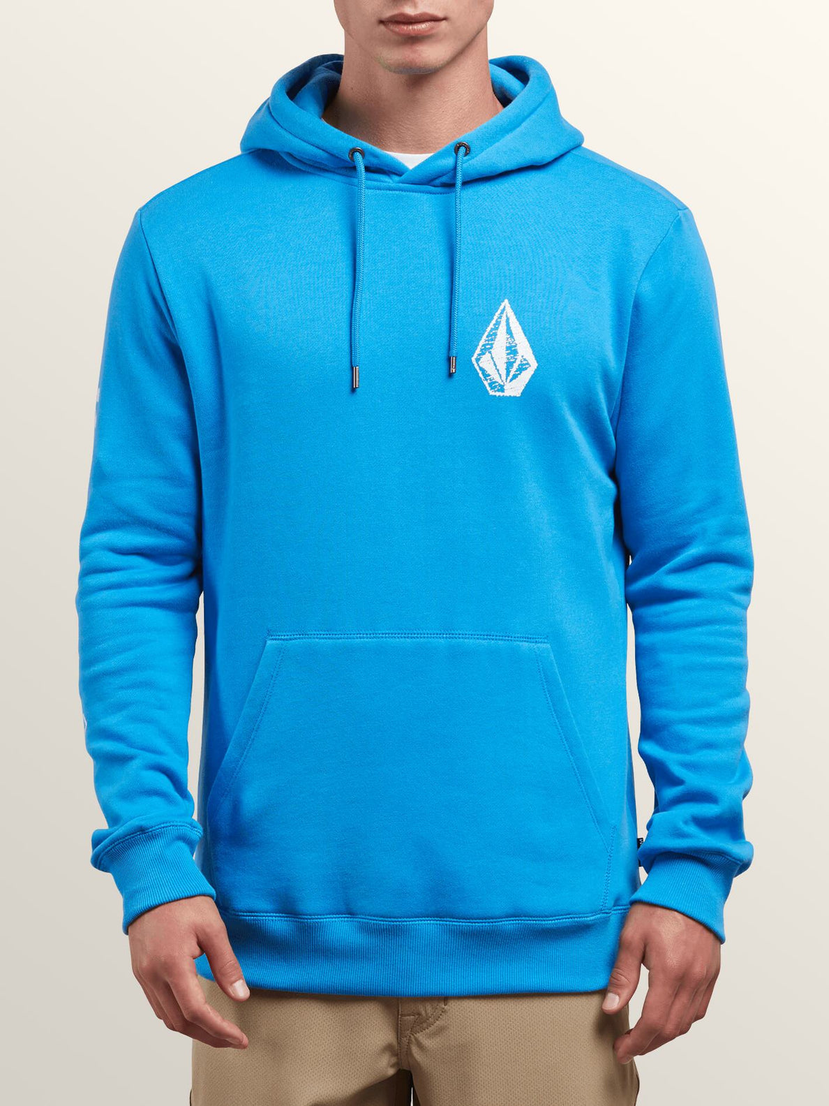 blue volcom hoodie