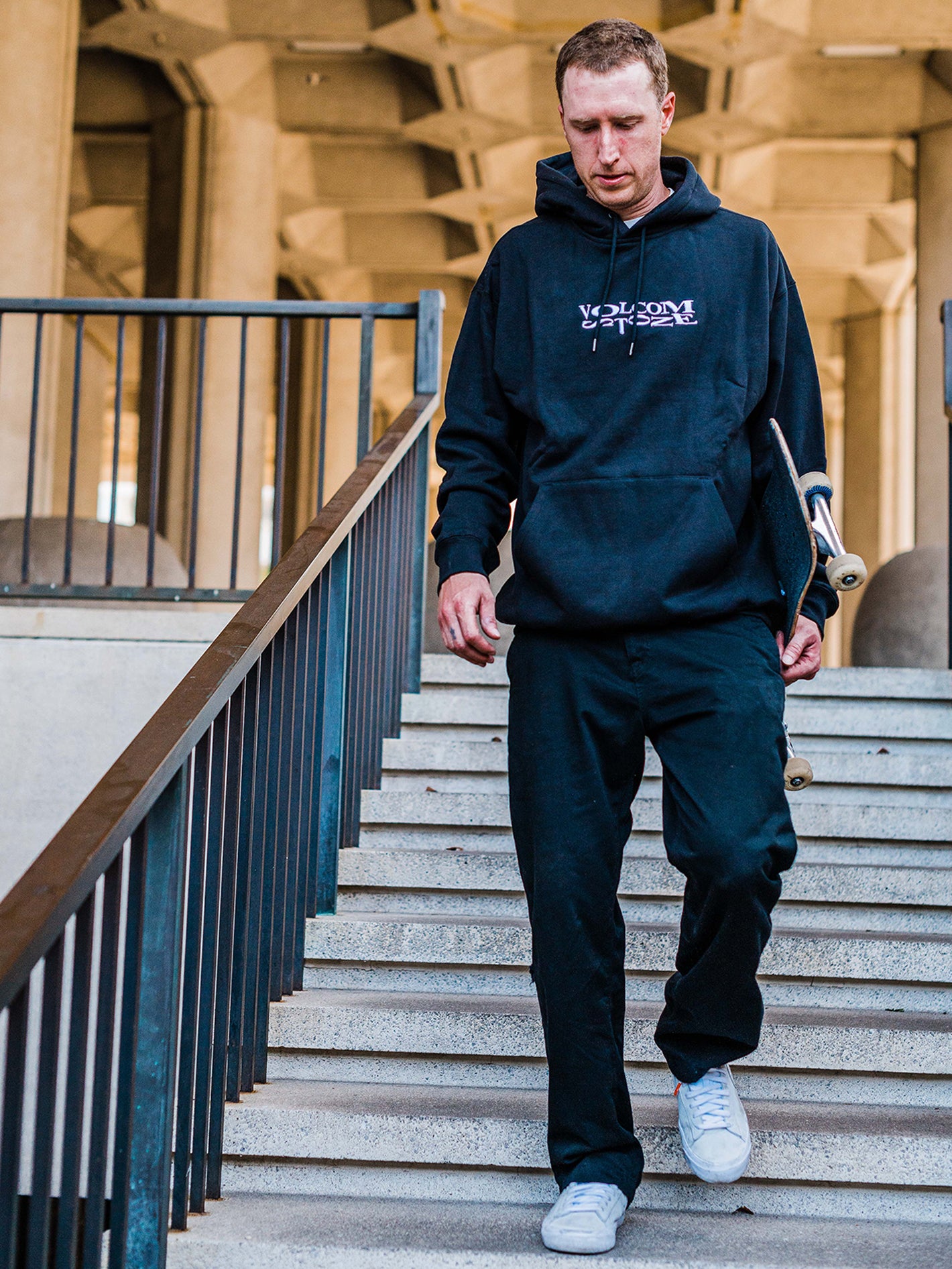 Skate Vitals Pullover Hoodie - Black – Volcom US