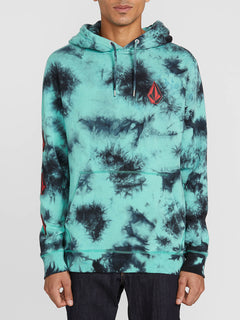 green volcom hoodie