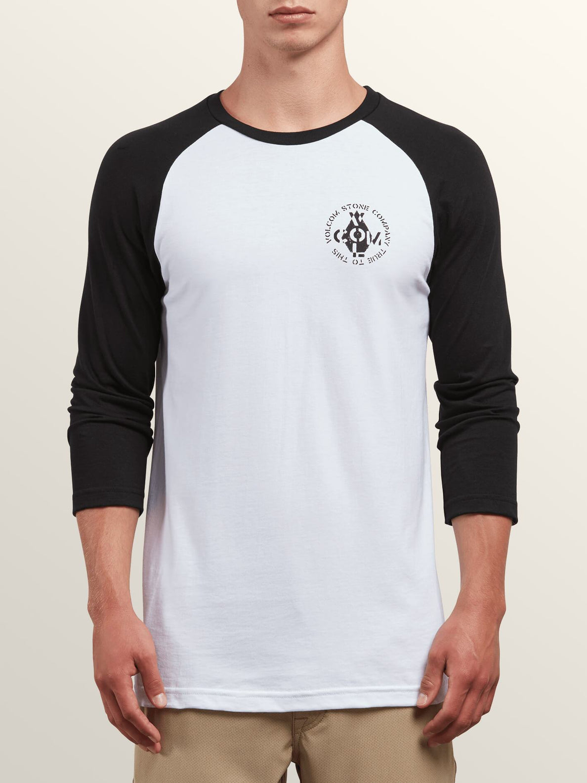 volcom baseball tee