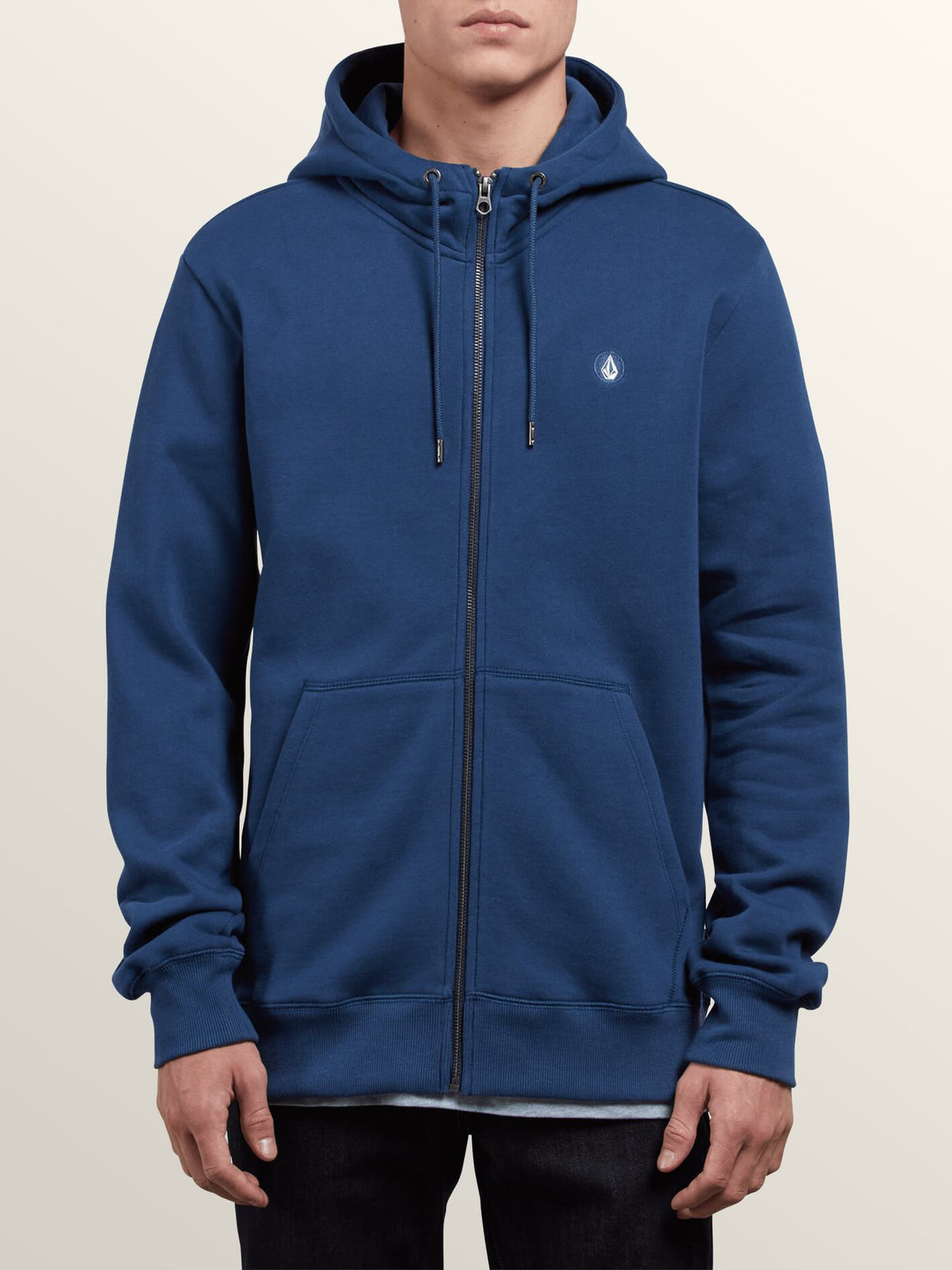 volcom blue hoodie