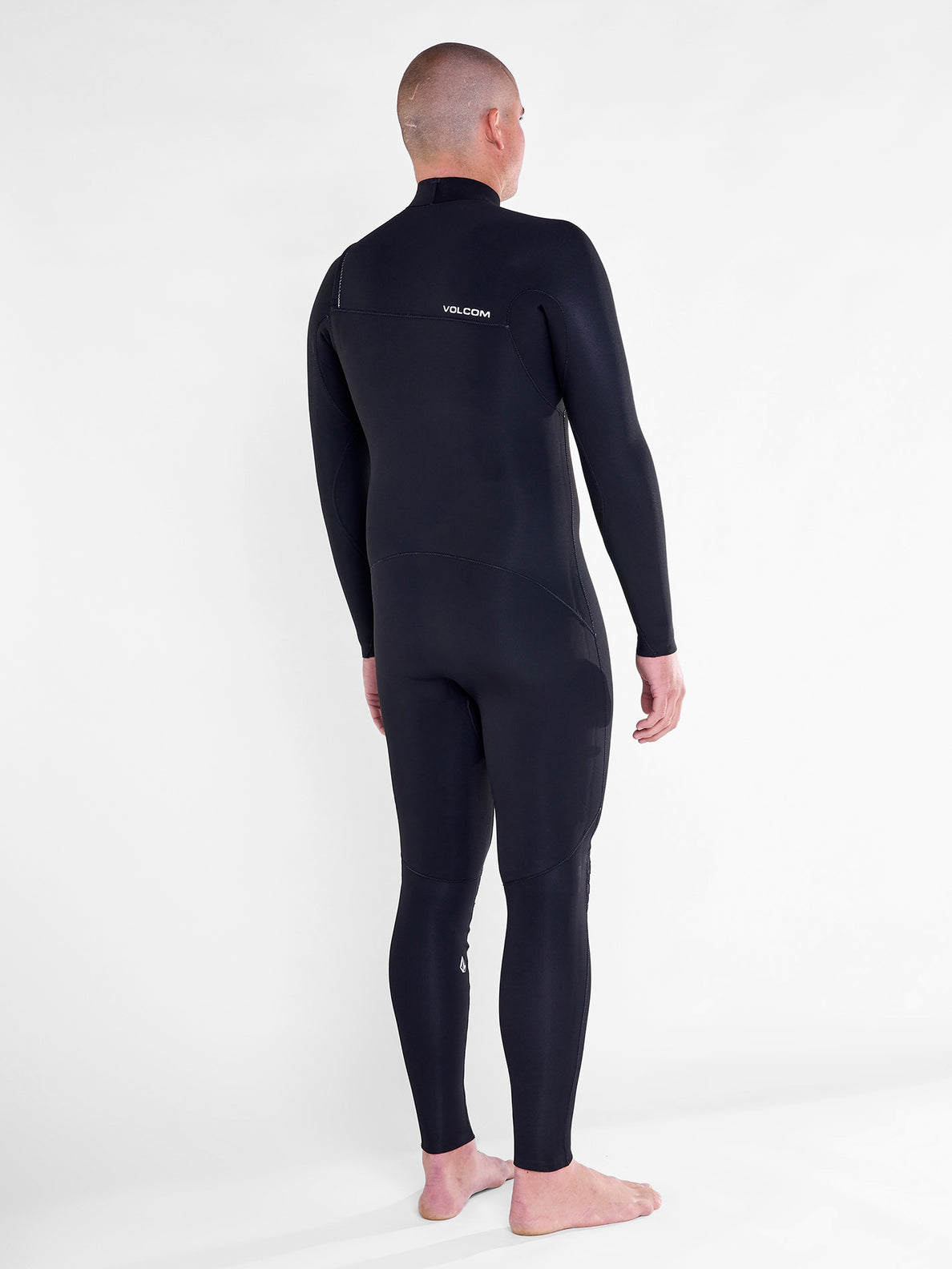 Modulator 4 3mm Chest Zip Wetsuit Black Volcom Us