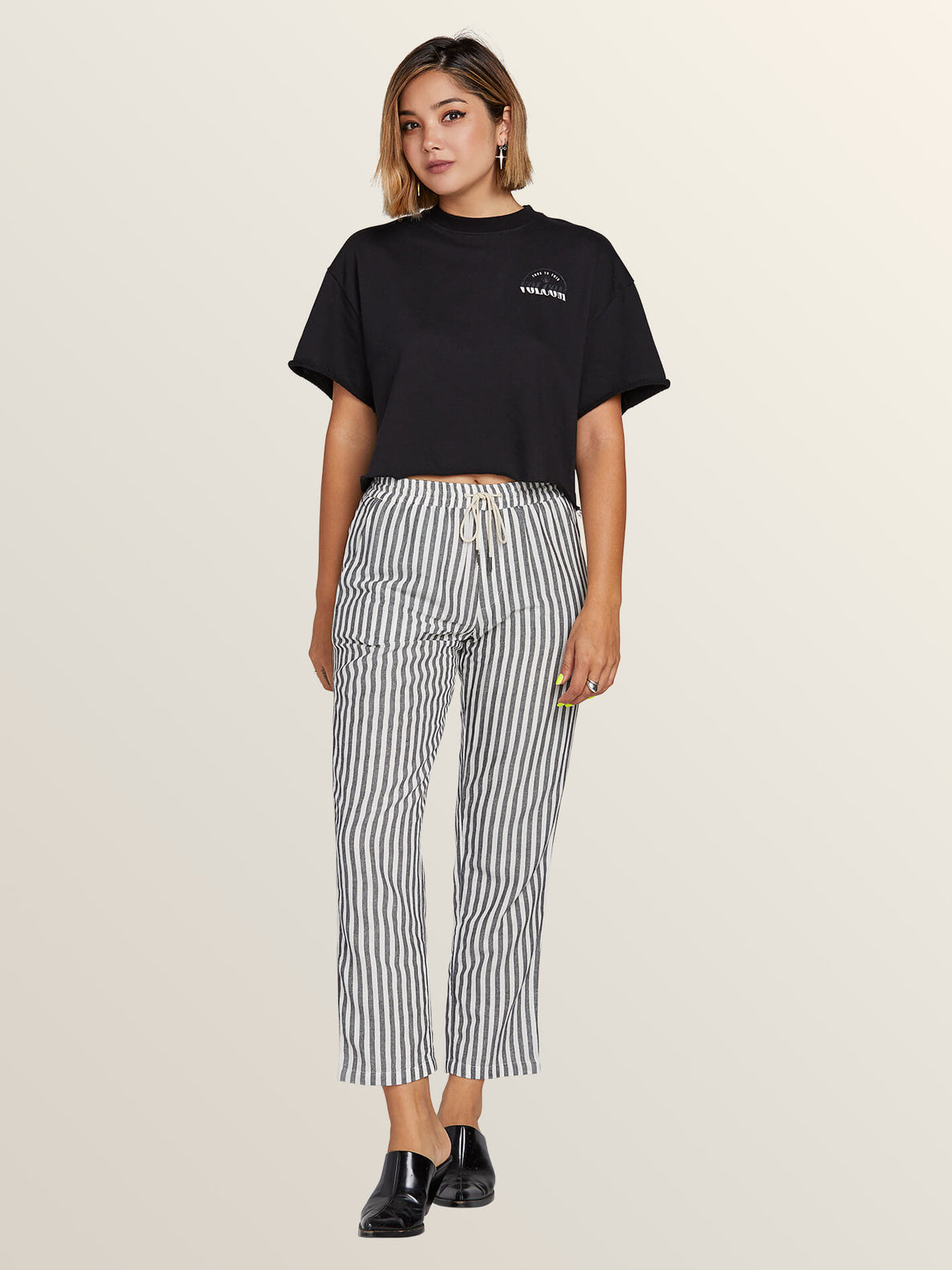 volcom striped pants