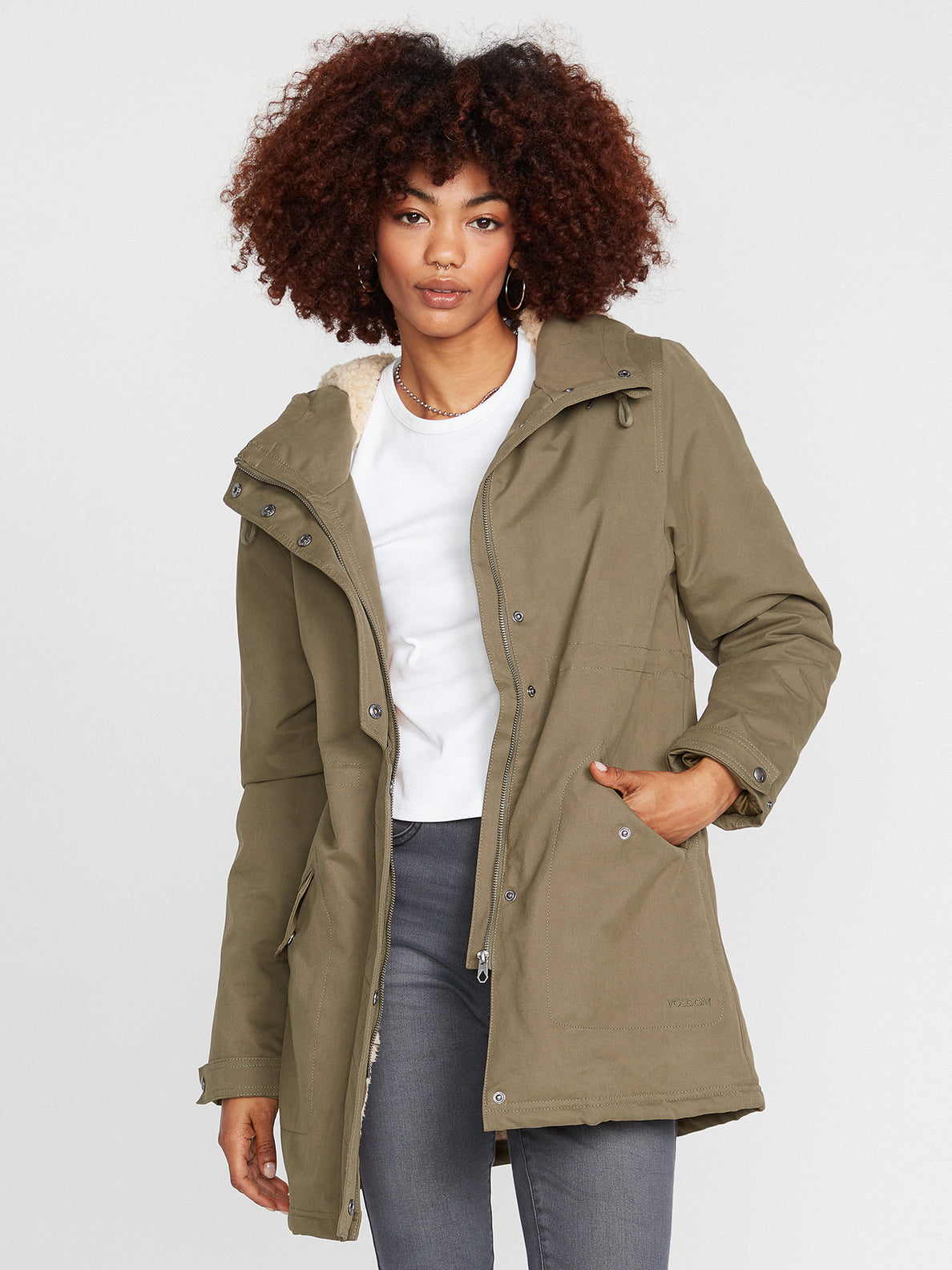 Less Is 5K Parka - Winter Moss – Volcom US