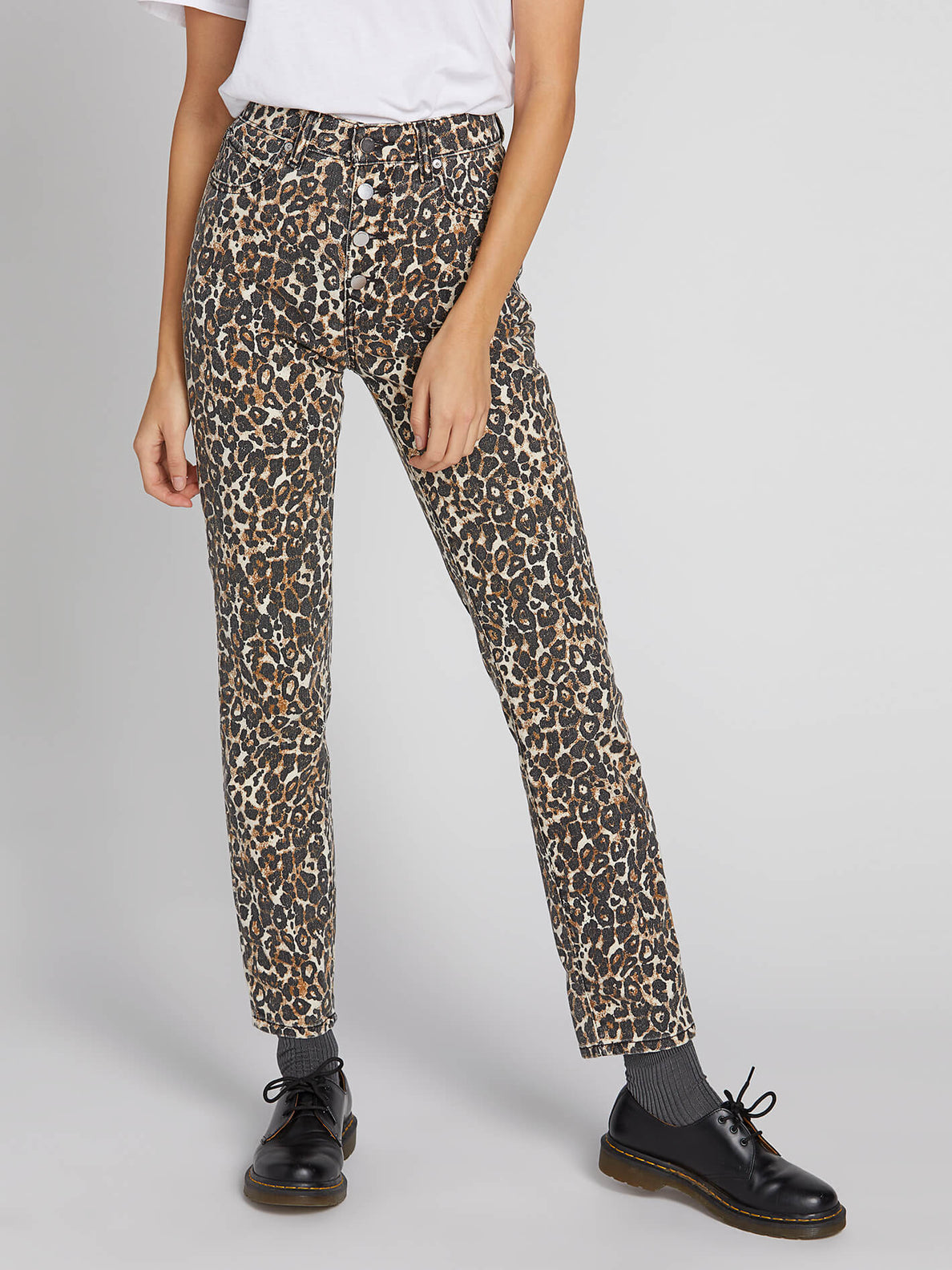 Super Stoned Women's Skinny Jeans - Leopard Print | Volcom – Volcom US