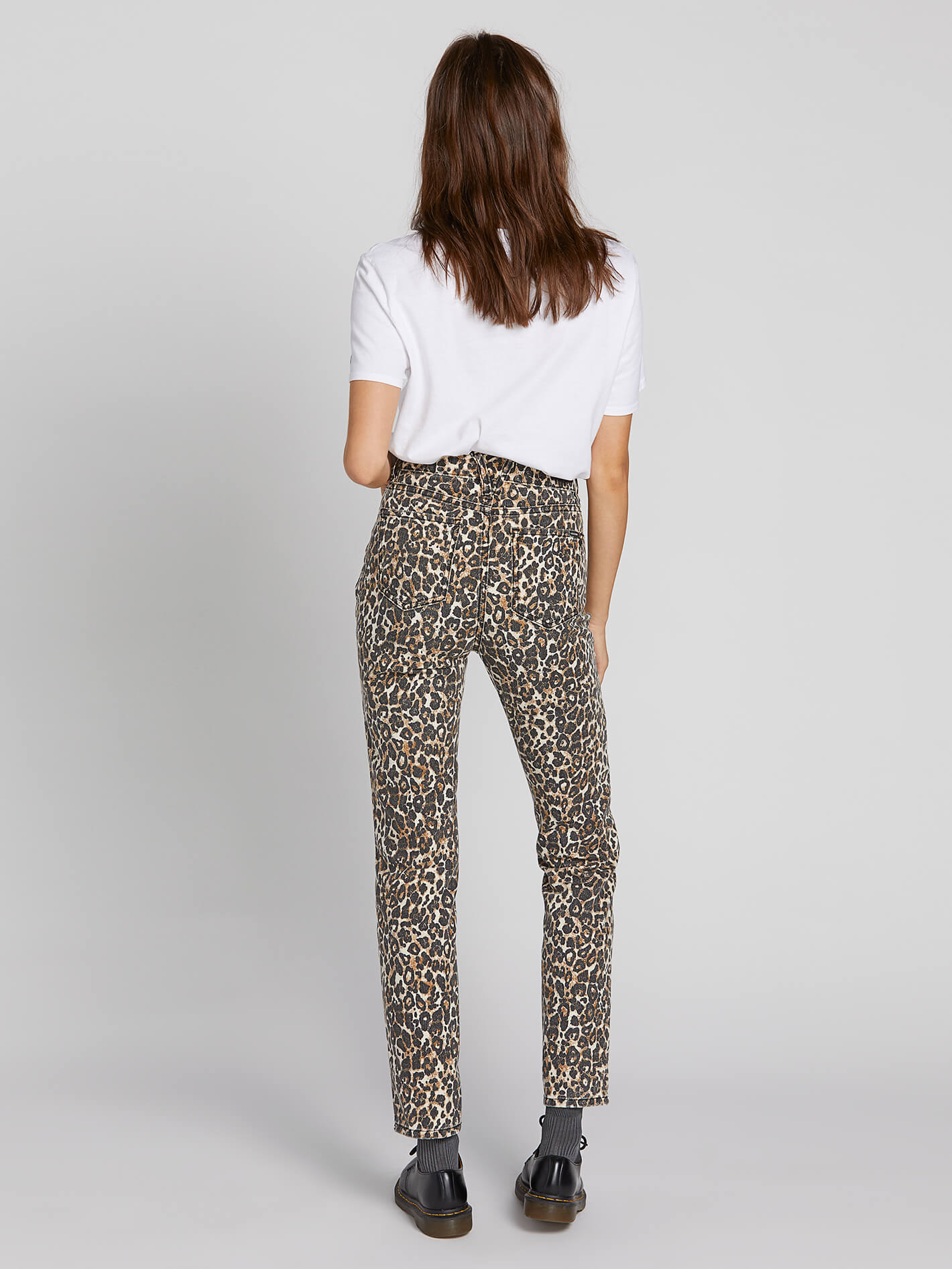 leopard print skinny jeans