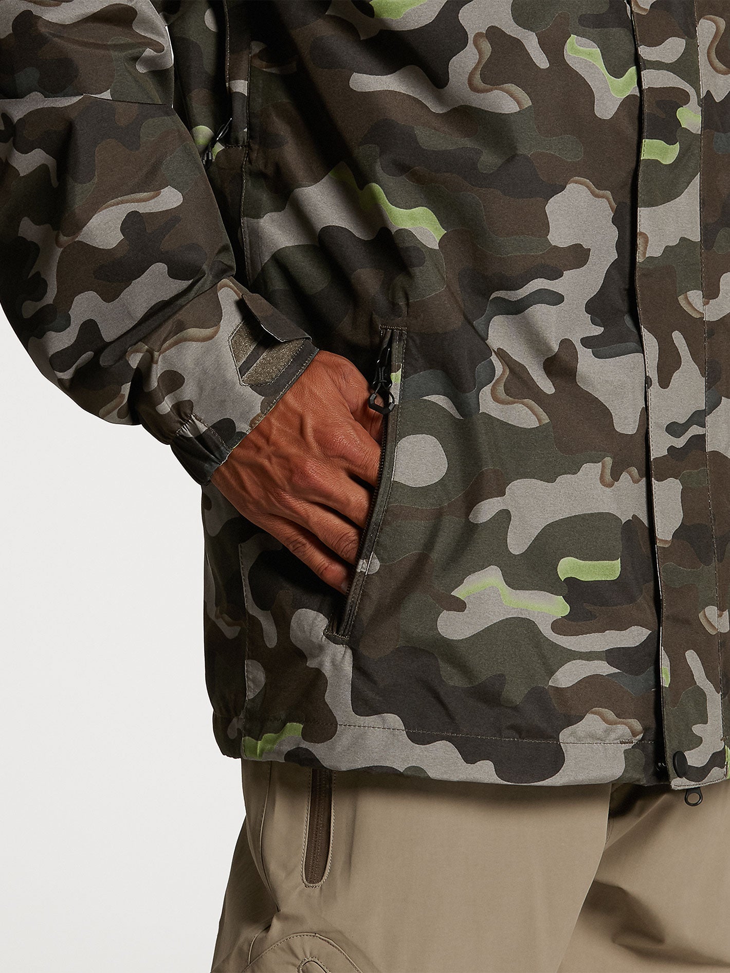 Mens L Insulated GORE-TEX Jacket - Army – Volcom US