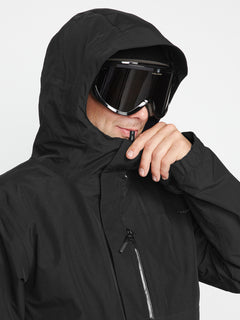 Mens L Insulated Gore-Tex Jacket - Black – Volcom US