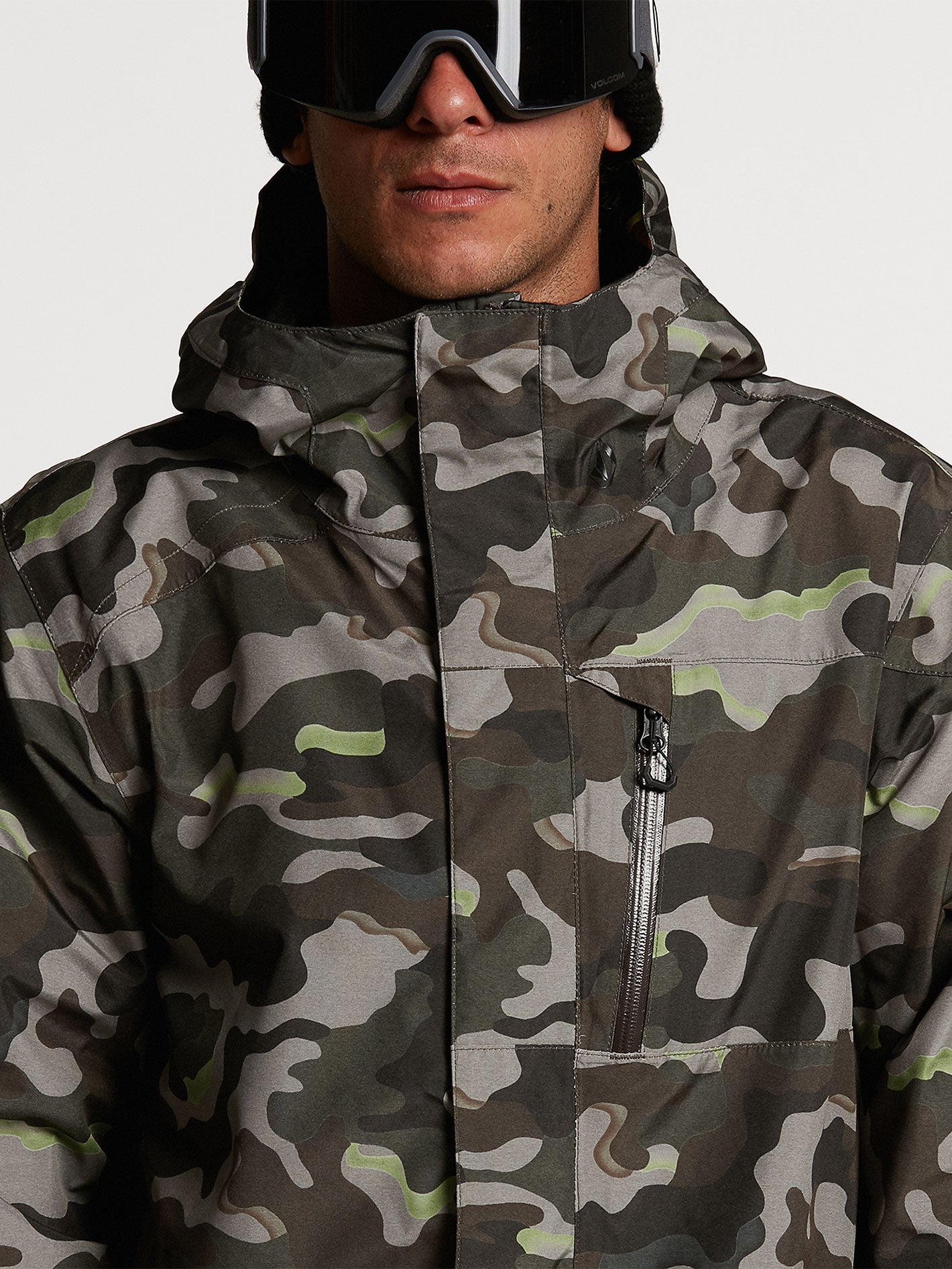 L GORE-TEX Jacket Black | Men's Waterproof Snow Jacket | Volcom – Volcom US