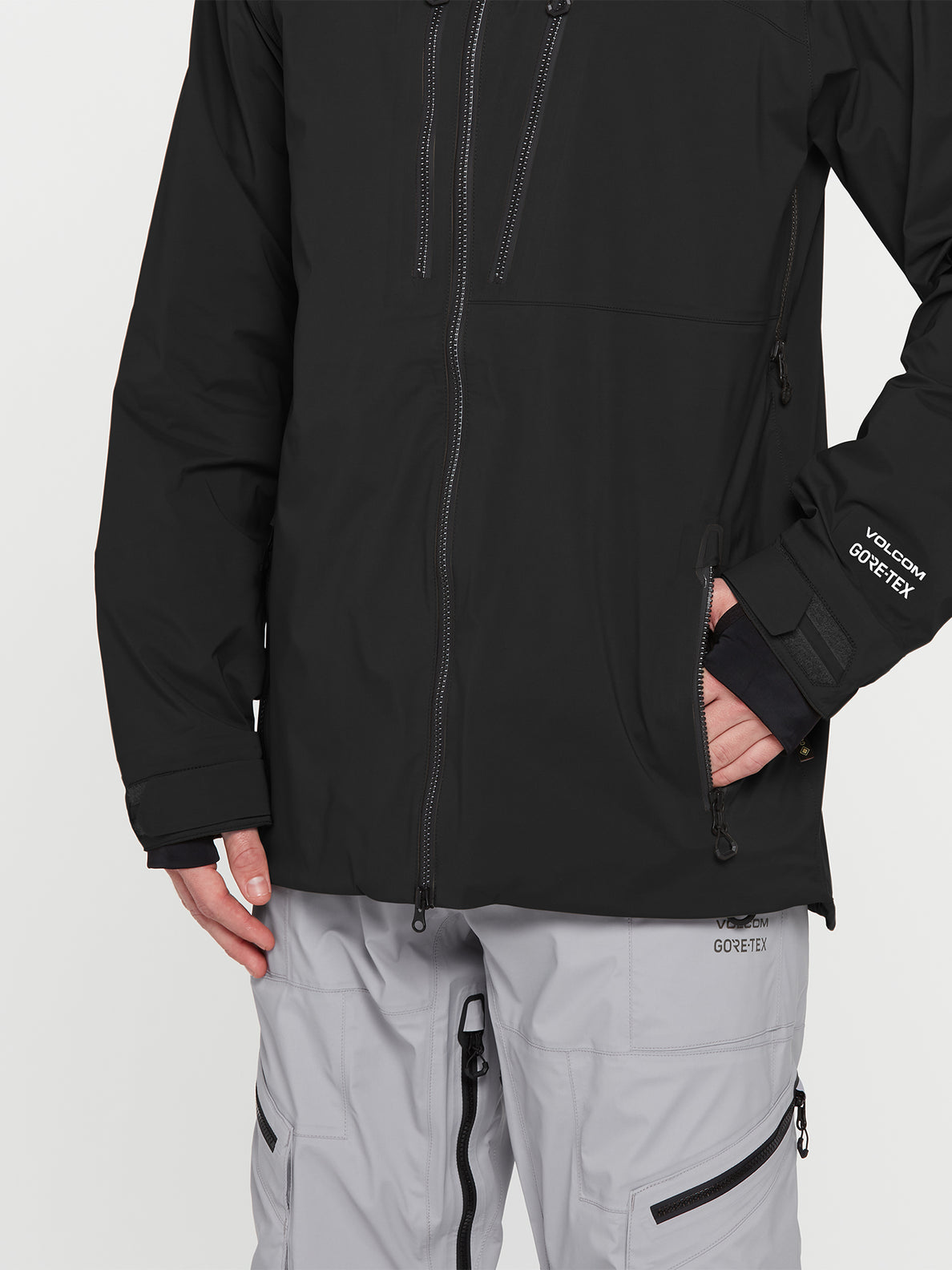 Mens Guch Stretch Gore Jacket - Black (2021) – Volcom US