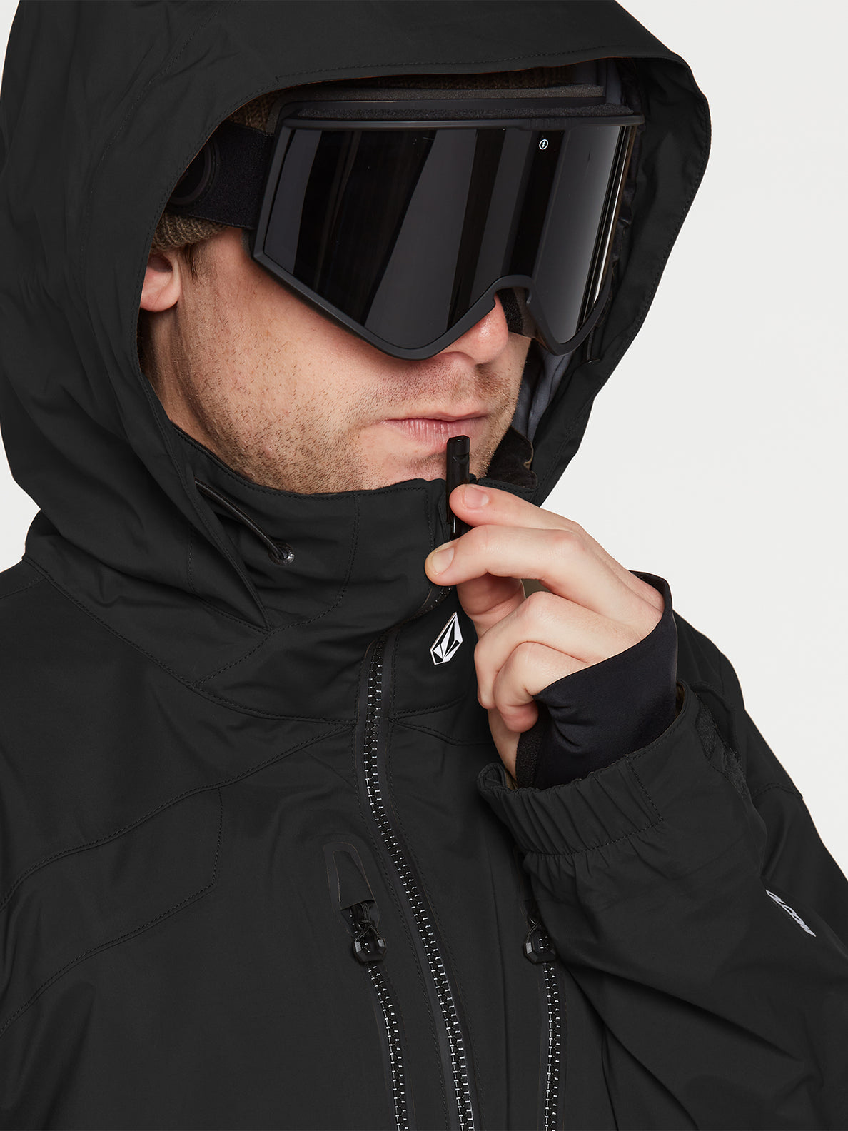 Mens Guch Stretch Gore Jacket - Black (2021) – Volcom US