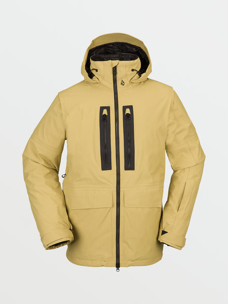 Mens Stone Gore-Tex Jacket - Gold (2021) – Volcom US